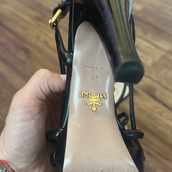 Prada  black heels very comfortable and great condition 😍😍😍 - Picture 7 of 7